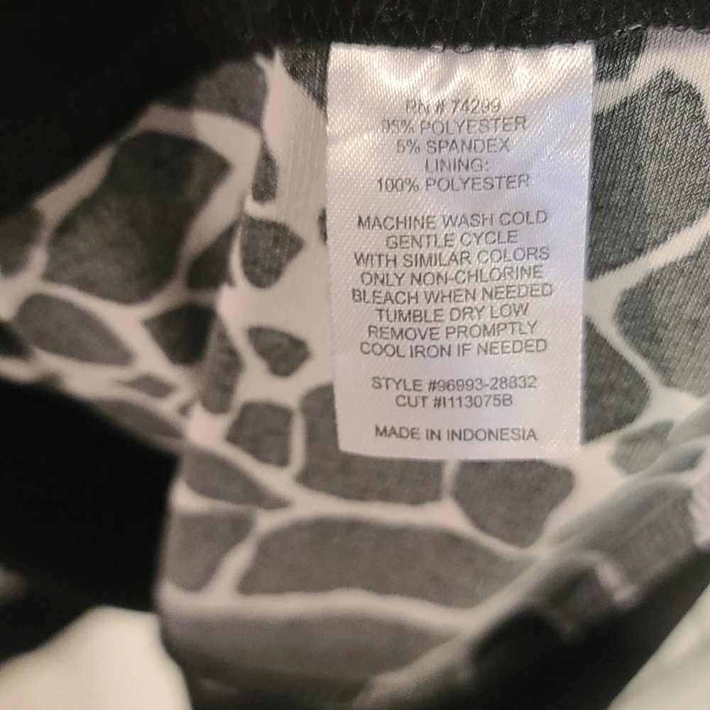 Enfocus - Womens animal print dress 14W. - Picture 4 of 4